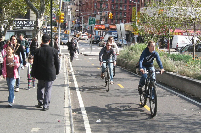 Bikeway in New York City