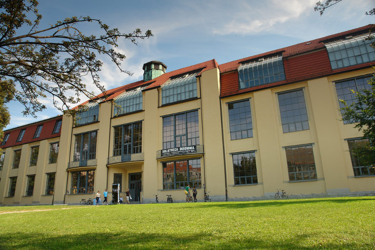Bauhaus building in Weimar
