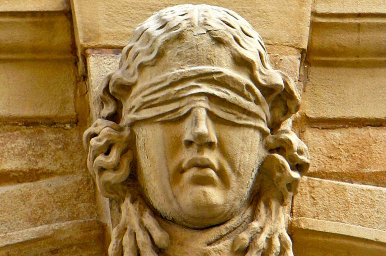 Blind justice