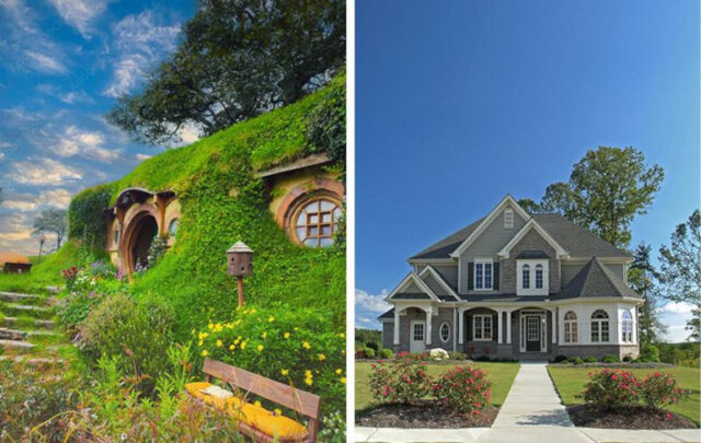 Hobbiton vs Luxury Home