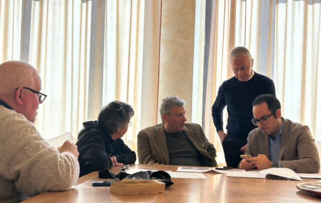 Meeting with Assisi government officials