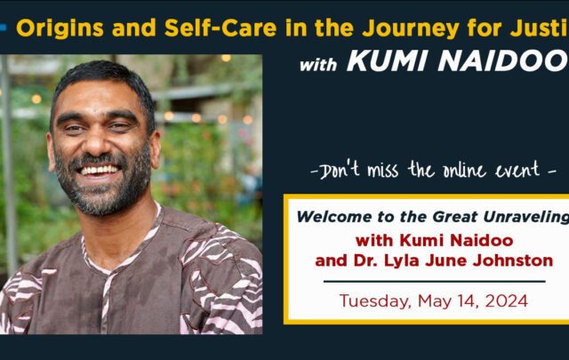 Kumi Naidoo interview