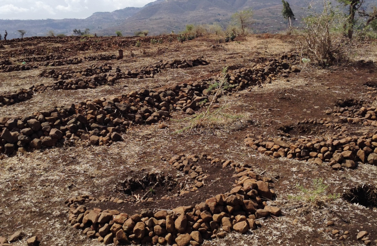 demi-lune construction