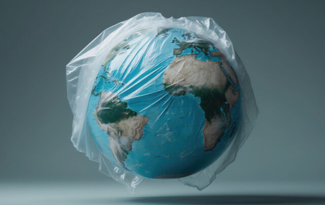 plastic-wrapped world